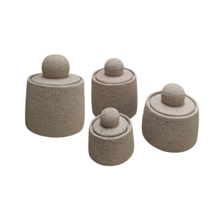 כלי אחסון מאיה טרקוטה