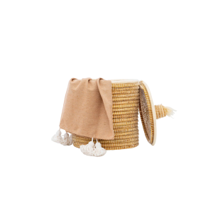 כרבולית חומה פונפון לבן