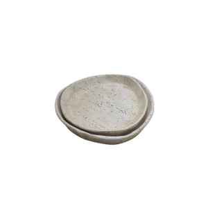 מגש אמורפי טרוורטין